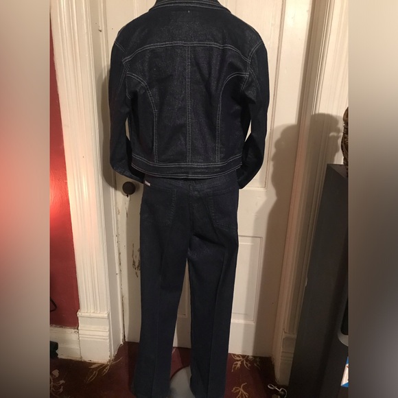 VTG womenβs RTV 2 pc stretchable denim jeans. Size: XL 18 1/2β - 20 1/2β - Picture 5 of 15